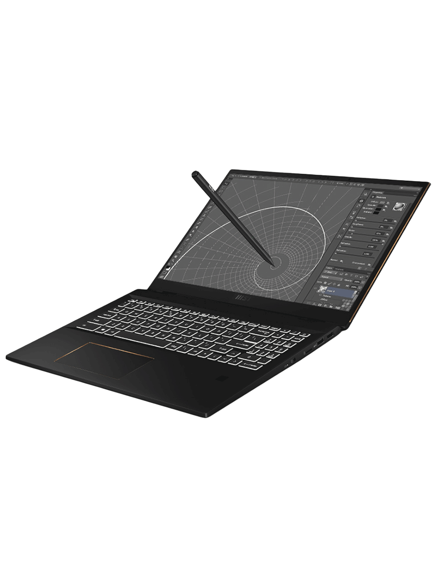 لپ تاپ 16 اینچی ام اس آی مدل Summit E16 Flip A11UCT i7-1195G7