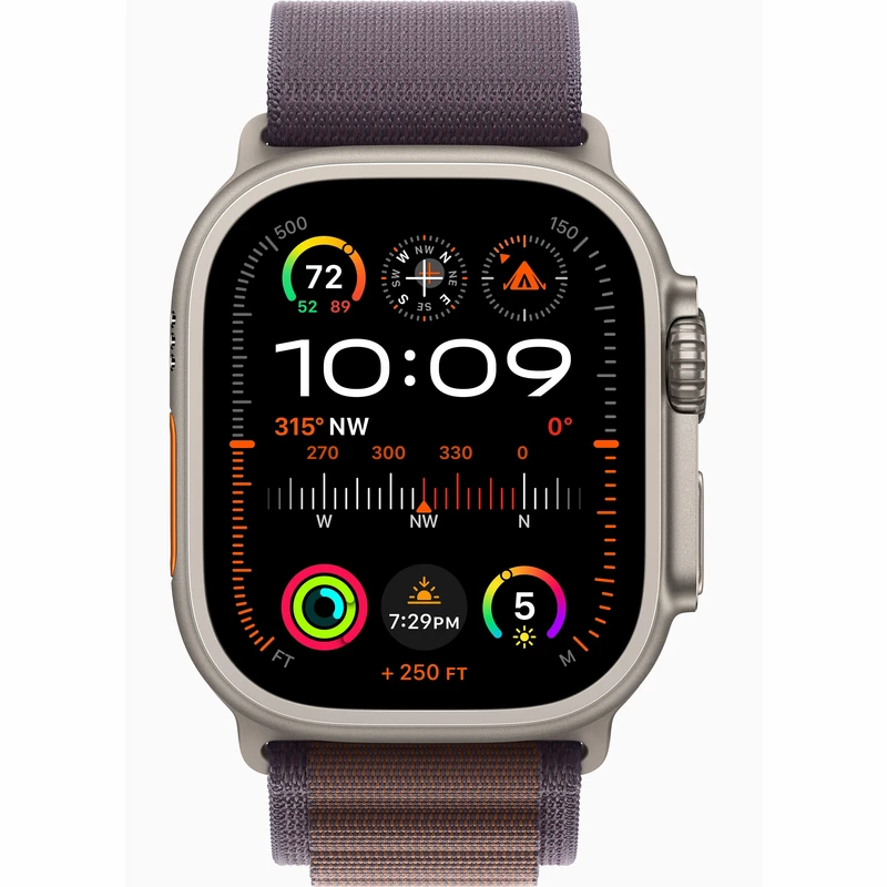 ساعت هوشمند اپل مدل Ultra 2 Titanium Case Alpine Loop 49mm
