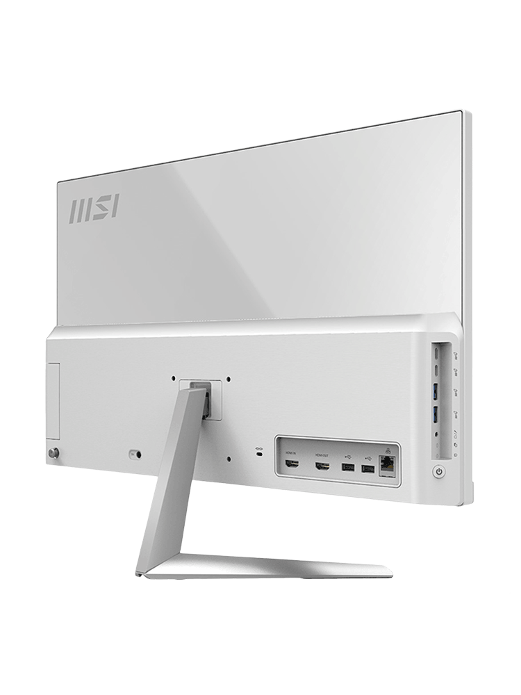 کامپیوتر همه کاره ام اس آی مدل MSI AM241 11M WITHE W/L K&M - I3 1115G4 8GB 256 IRIS 23.8