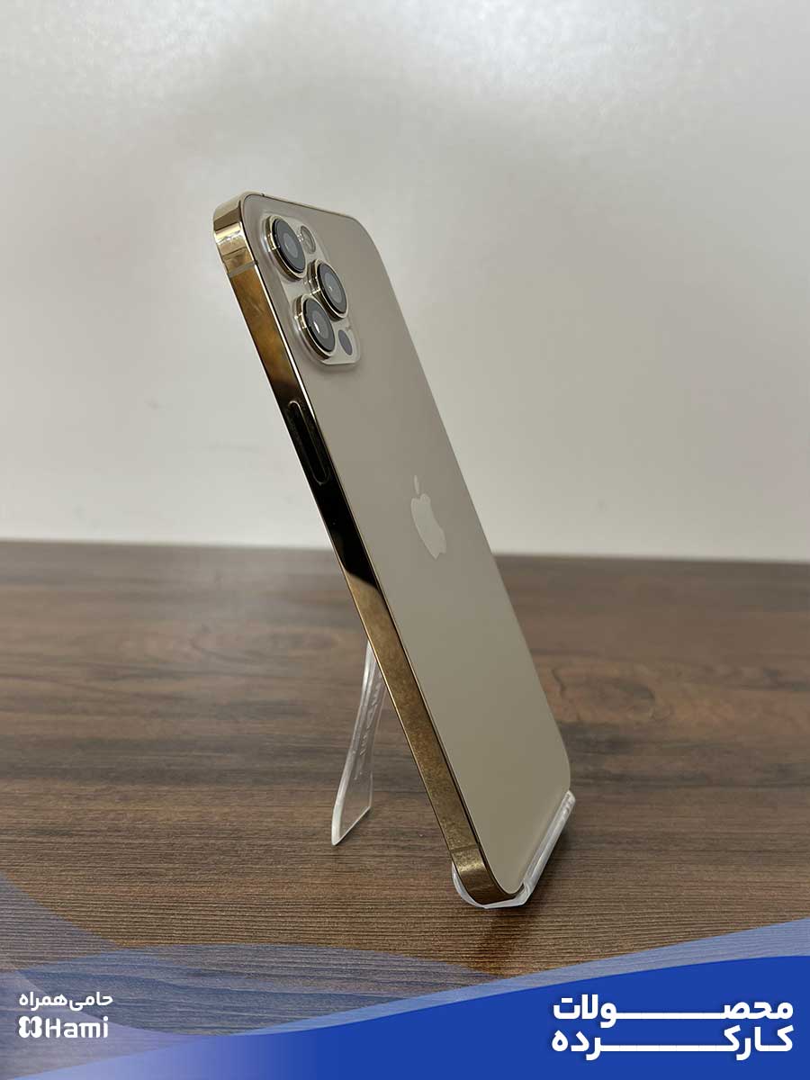 موبایل دست دوم اپل مدل iphone 12 Pro Max Gold 256GB